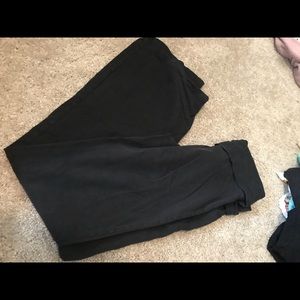 Victoria secret black yogas